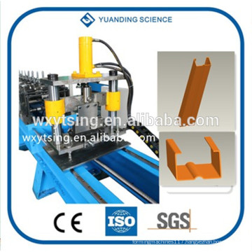 YDSING-YD-000111 Passed CE and ISO Full Automatic C Purlin machine/Full Automatic Galvanized Steel C Purlin Forming Machine